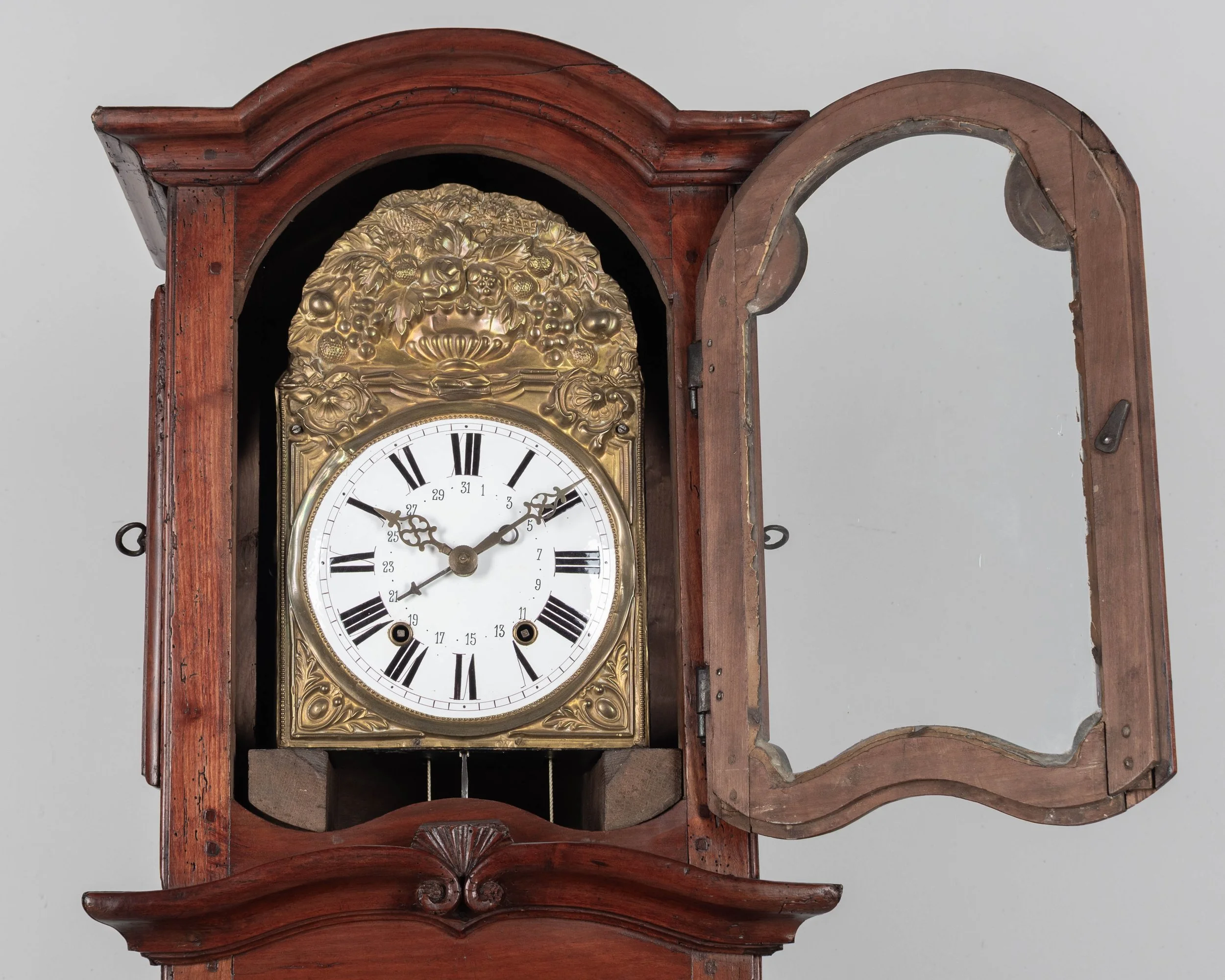 Olivier Fleury French Antiques-Antique Wall Clocks for Sale